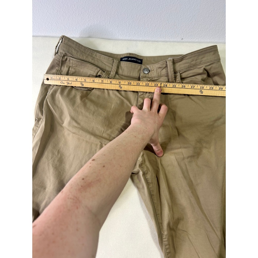 Mavi Jeans Co Mens Tan Chino‎ Pants Khaki Straight Leg Size 34x31 Stretch